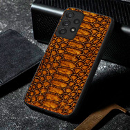 Кожаный чехол Boxface Samsung A325 Galaxy A32 Reptile Brown