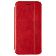 Чехол книжка Leather Gelius для Xiaomi Mi 9T / Mi 9T Pro Красный