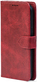 Чохол-книжка Crazy Horse Clasic для Tecno Spark 20 Pro Red Wine (Front)