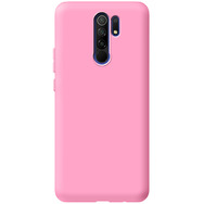 Силиконовый чехол Xiaomi Redmi 9 Розовый