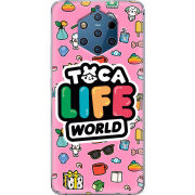 Чехол Uprint Nokia 9 Toca Boca Life World