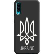 Черный чехол Uprint Samsung A307 Galaxy A30s Тризуб монограмма ukraine