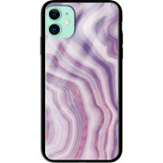 Защитный чехол BoxFace Glossy Panel Apple iPhone 11 Purple Marble