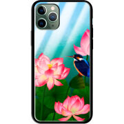 Защитный чехол BoxFace Glossy Panel Apple iPhone 11 Pro Lotus Bird
