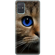 Чехол BoxFace Samsung A715 Galaxy A71 Cat's Eye