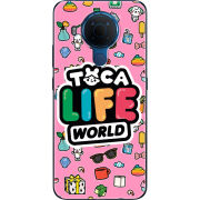 Чехол BoxFace Nokia 5.4 Toca Boca Life World