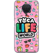 Чехол BoxFace Nokia G10 Toca Boca Life World