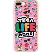 Чехол Uprint Apple iPhone 7/8 Plus Toca Boca Life World