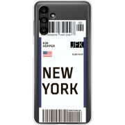 Прозрачный чехол BoxFace Samsung Galaxy A13 5G (A136) Ticket New York