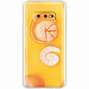 Чехол Uprint Samsung G970 Galaxy S10e Yellow Mandarins