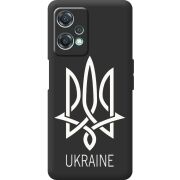 Черный чехол BoxFace OnePlus Nord CE 2 Lite 5G Тризуб монограмма ukraine