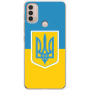 Чехол BoxFace Motorola E40 Герб України