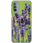 Чехол BoxFace Motorola G31 Green Lavender