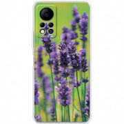 Чехол BoxFace Infinix Hot 11S Green Lavender