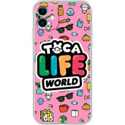 Чехол Uprint Apple iPhone 11 Toca Boca Life World