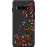 Черный чехол BoxFace Samsung G973 Galaxy S10 3D Ukrainian Muse