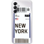 Прозрачный чехол BoxFace Samsung Galaxy A14 5G (A146) Ticket New York