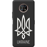 Черный чехол BoxFace Nokia G50 Тризуб монограмма ukraine