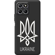 Черный чехол BoxFace Honor X6 Тризуб монограмма ukraine