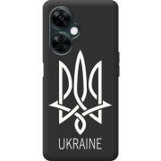 Черный чехол BoxFace OnePlus Nord CE 3 Lite Тризуб монограмма ukraine