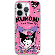 Чехол BoxFace Apple iPhone 15 Pro День народження Kuromi