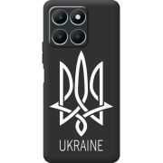 Черный чехол BoxFace Honor X6a Тризуб монограмма ukraine