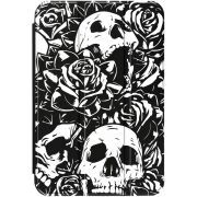 Чехол для iPad Pro 12.9 4 / 5 / 6 (2020 2021 2022) Skull and Roses