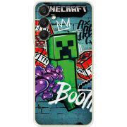 Чехол BoxFace Samsung Galaxy A25 (A256) Minecraft Graffiti