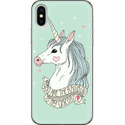Чехол Uprint Apple iPhone X My Unicorn