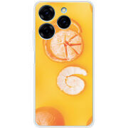 Чехол BoxFace Tecno Spark 20 Pro Yellow Mandarins