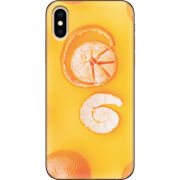 Чехол Uprint Apple iPhone XS Yellow Mandarins