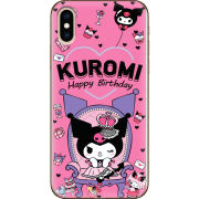 Чехол Uprint Apple iPhone XS День народження Kuromi