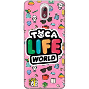 Чехол Uprint Nokia 3.1 Toca Boca Life World