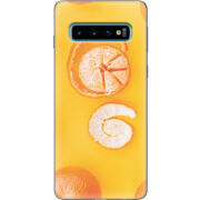 Чехол Uprint Samsung G973 Galaxy S10 Yellow Mandarins