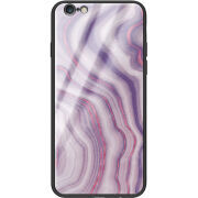 Защитный чехол BoxFace Glossy Panel Apple iPhone 6 / 6s Purple Marble