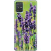 Чехол BoxFace Samsung A715 Galaxy A71 Green Lavender