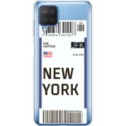 Прозрачный чехол BoxFace Samsung M127 Galaxy M12 Ticket New York