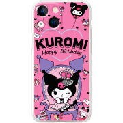 Чехол BoxFace Apple iPhone 13 mini День народження Kuromi