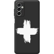Черный чехол BoxFace Samsung Galaxy M23 5G (M236) Білий хрест ЗСУ