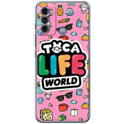 Чехол BoxFace Motorola G60 Toca Boca Life World