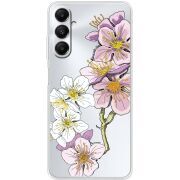 Прозрачный чехол BoxFace Samsung Galaxy A05s (A057) Cherry Blossom