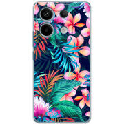 Чехол BoxFace Xiaomi Redmi Note 13 Pro 5G flowers in the tropics