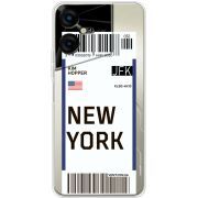 Прозрачный чехол BoxFace Tecno POVA Neo 3 Ticket New York