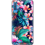 Чехол Uprint Samsung A750 Galaxy A7 2018 flowers in the tropics